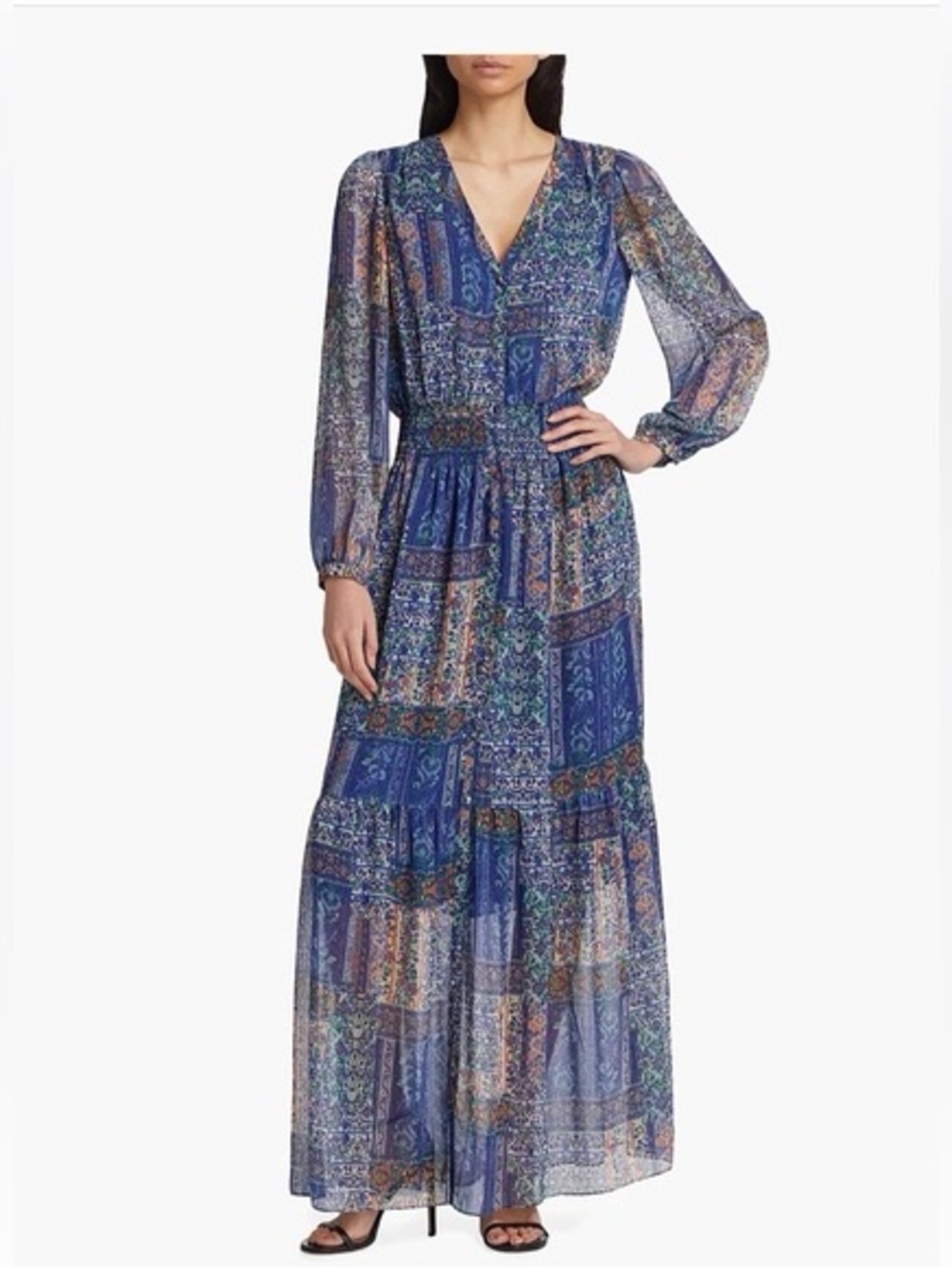 Ramy Brook Bobbi Maxi Dress, Size Medium